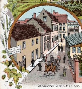 alte Postkarte um 1895